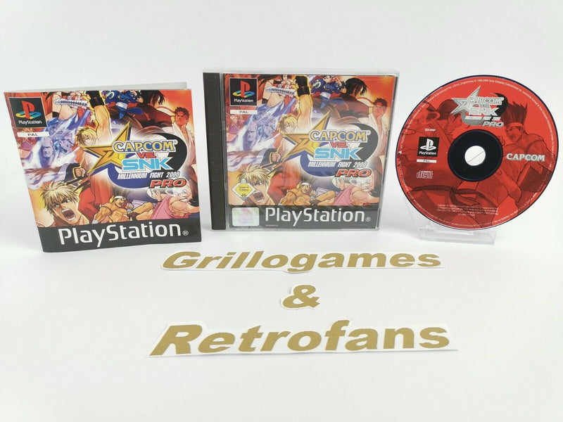Sony Playstation 1 Game "Capcom vs SNK Millenium Fight 2000 Pro" | PS1 | Pal