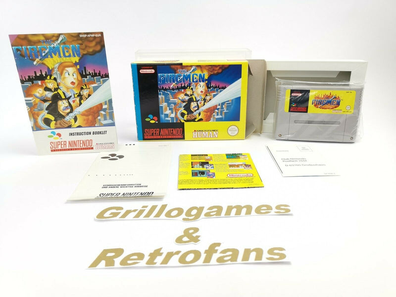 Super Nintendo Spiel " The Firemen " Snes | Ovp | Pal | CIB