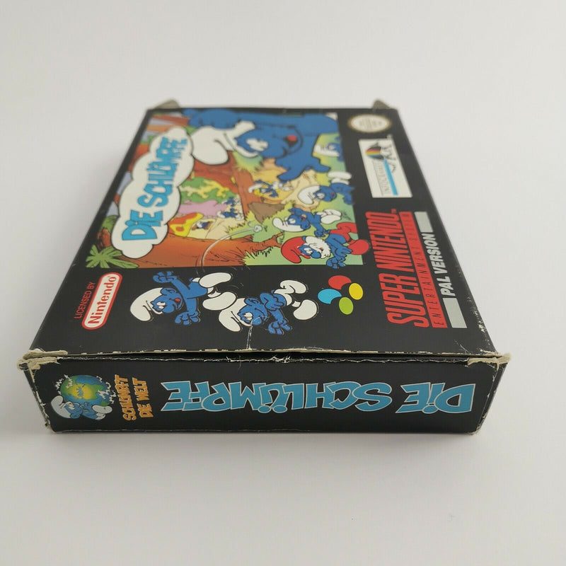 Super Nintendo Spiel " Die Schlümpfe " SNES | OVP | PAL Version NOE