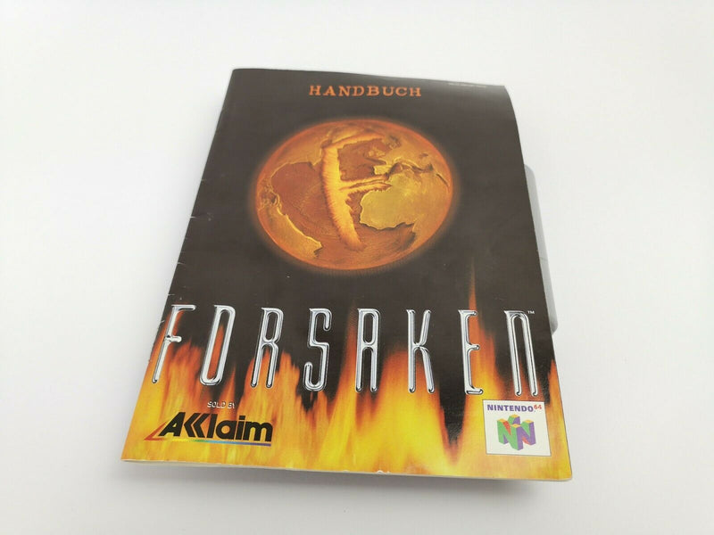 Nintendo 64 Spiel " Forsaken " N64 | Modul | PAL NOE