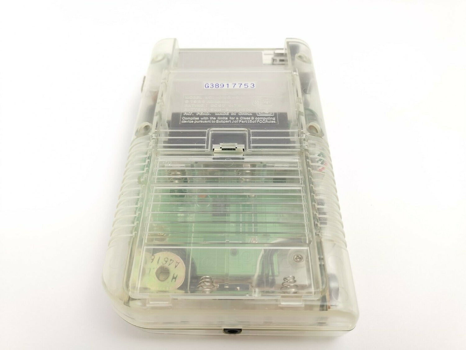 Nintendo Gameboy Classic Transparent Console Bundle, 6 Games & Crytal Case [5]