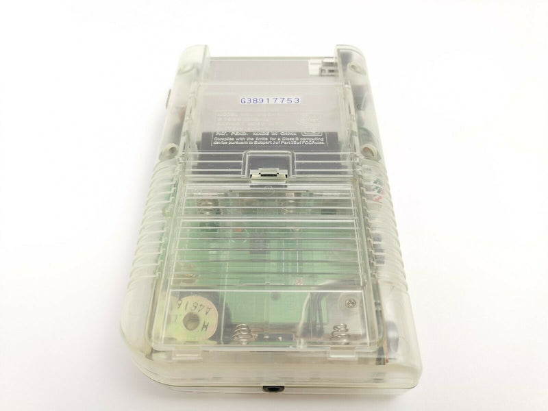 Nintendo Gameboy Classic Transparent Konsolen Bundle, 6 Spiele & Crytal Case [5]