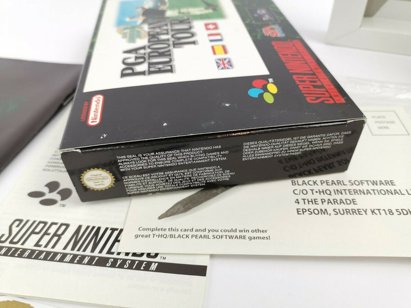 Super Nintendo Spiel " PGA European Tour " | Snes | Ovp | Pal | CIB