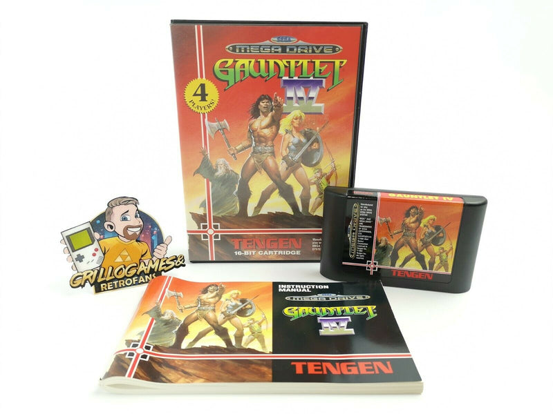 Sega Mega Drive Spiel " Gauntlet IV 4 " | Pal | Ovp | Sega MD MegaDrive