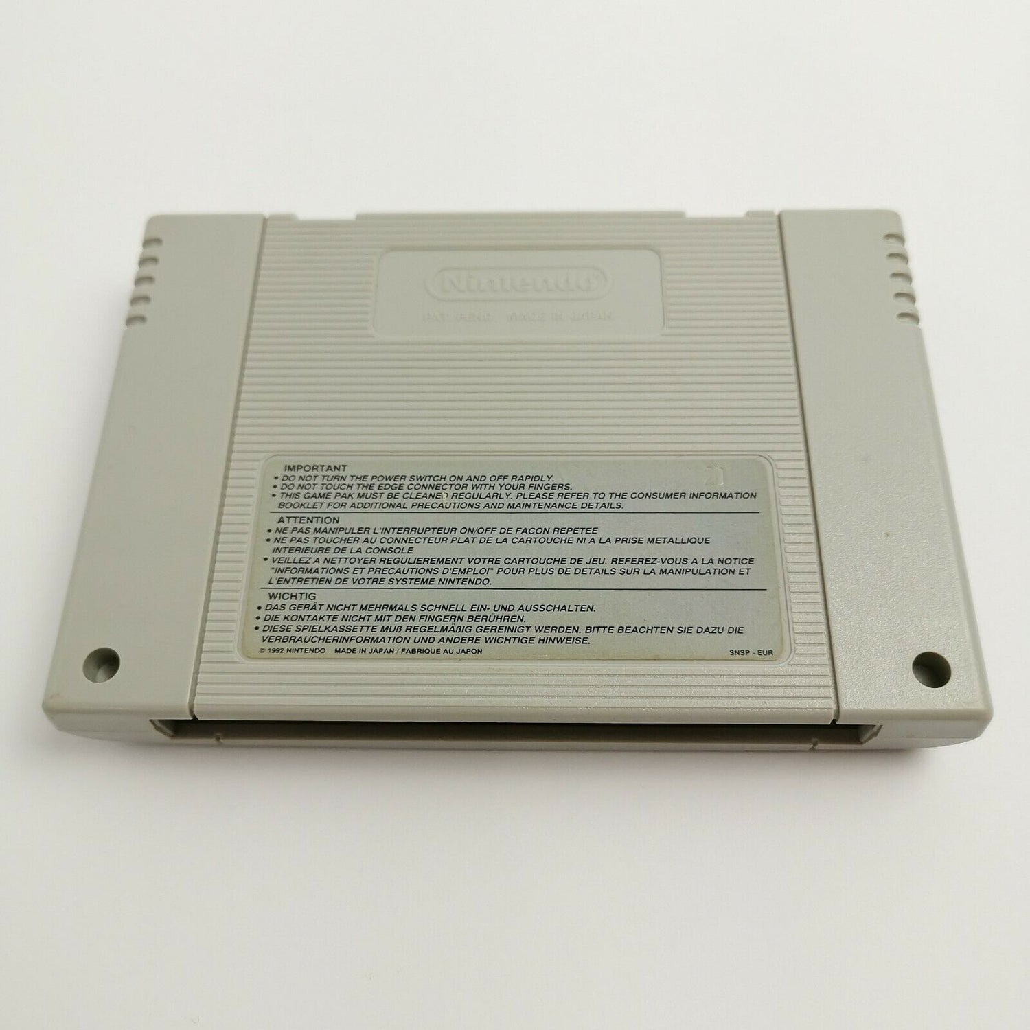 Super Nintendo Spiel 