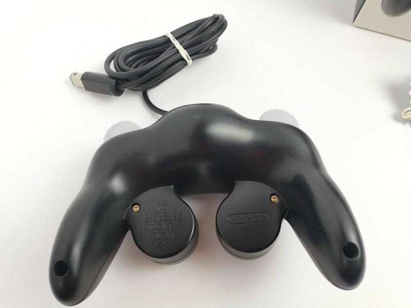 Nintendo Gamecube Controller Schwarz | Game Cube | Ovp | Pal | * Top Zustand