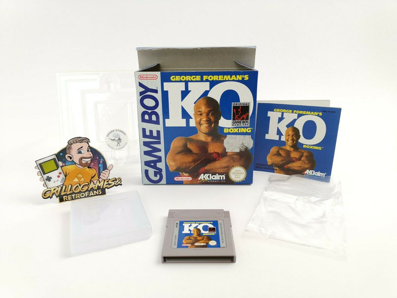 Nintendo Gameboy Classic Spiel " George Foreman´s KO Boxing " Ovp | Pal | Noe