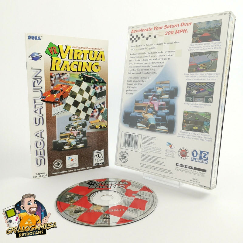 Sega Saturn Spiel " VR Virtua Racing " SegaSaturn | OVP | NTSC-U/C USA