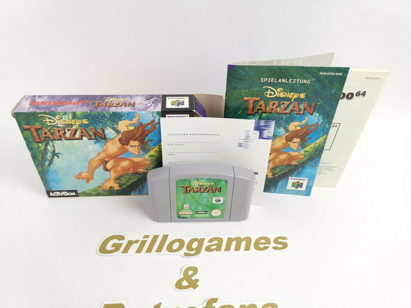 Nintendo 64 Spiel " Disneys Tarzan " | N64 | Ovp | Pal