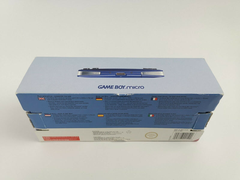 Nintendo Gameboy Micro Blau Blue | Game Boy Mikro | OVP | PAL Handheld