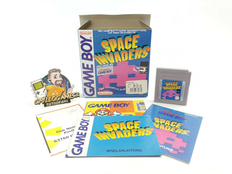 Nintendo Gameboy Classic Spiel " Space Invaders " Ovp | Pal | Game Boy | GB