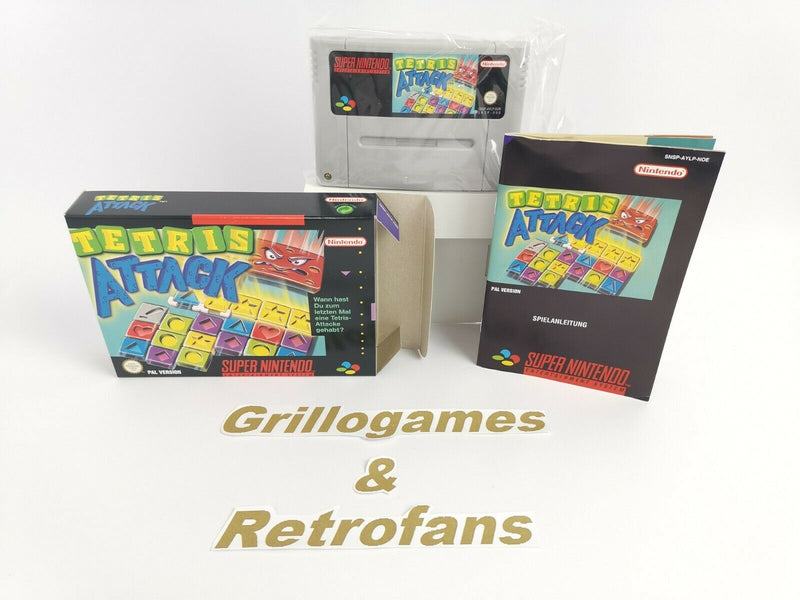 Super Nintendo Spiel | " TETRIS ATTACK " | Snes | Ovp