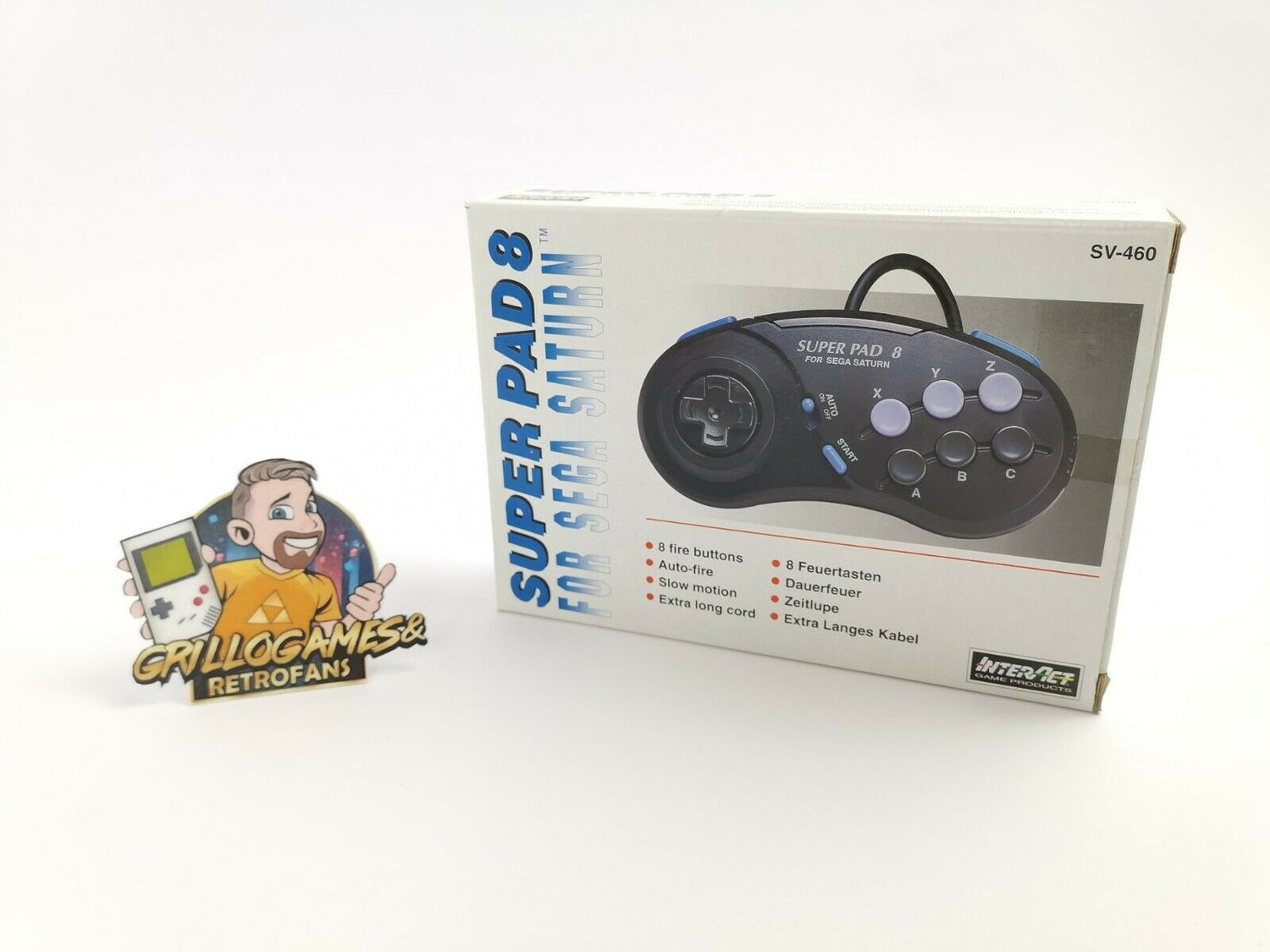 Sega Saturn Controller 