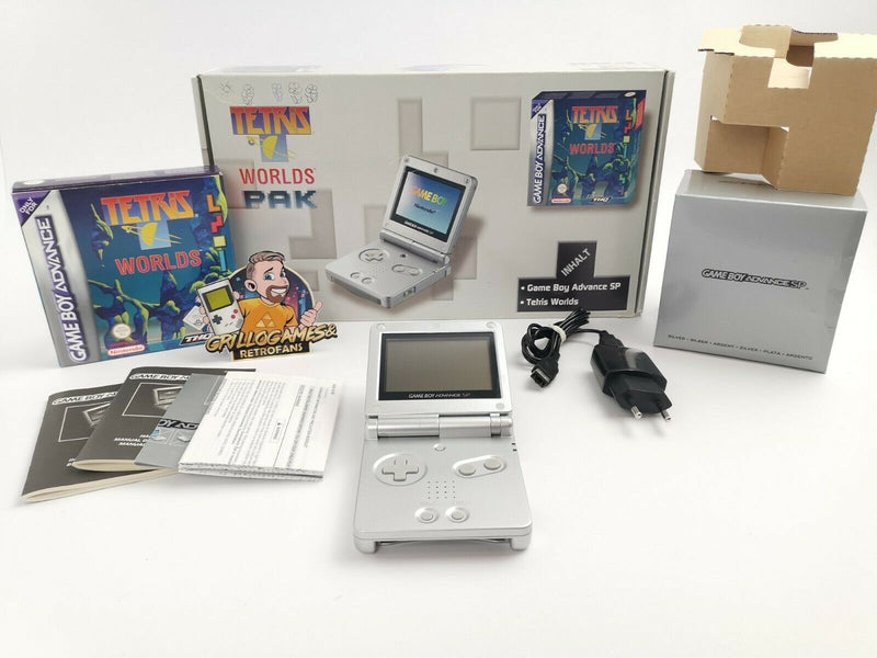 Nintendo Gameboy Advance Konsole " SP Tetris Worlds Pak " GBA | Ovp