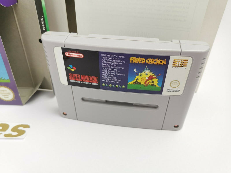 Super Nintendo Spiel " Alfred Chicken " Snes | Ovp | Pal | CIB