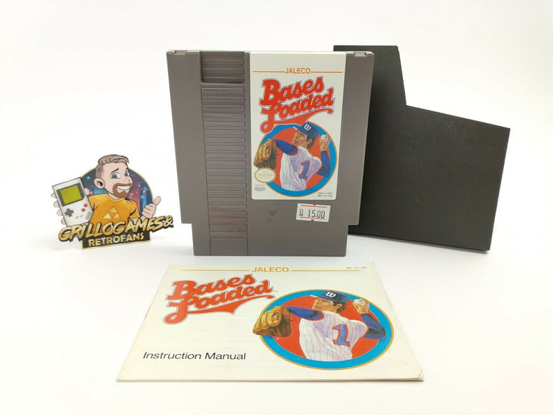 Nintendo Entertainment System Spiel " Bases Loaded " NES | Modul | Ntsc USA