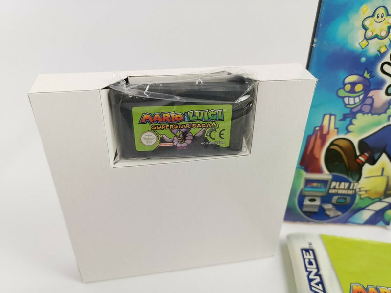Nintendo Gameboy Advance "Mario &amp; Luigi Superstar Saga + The Official Guide"