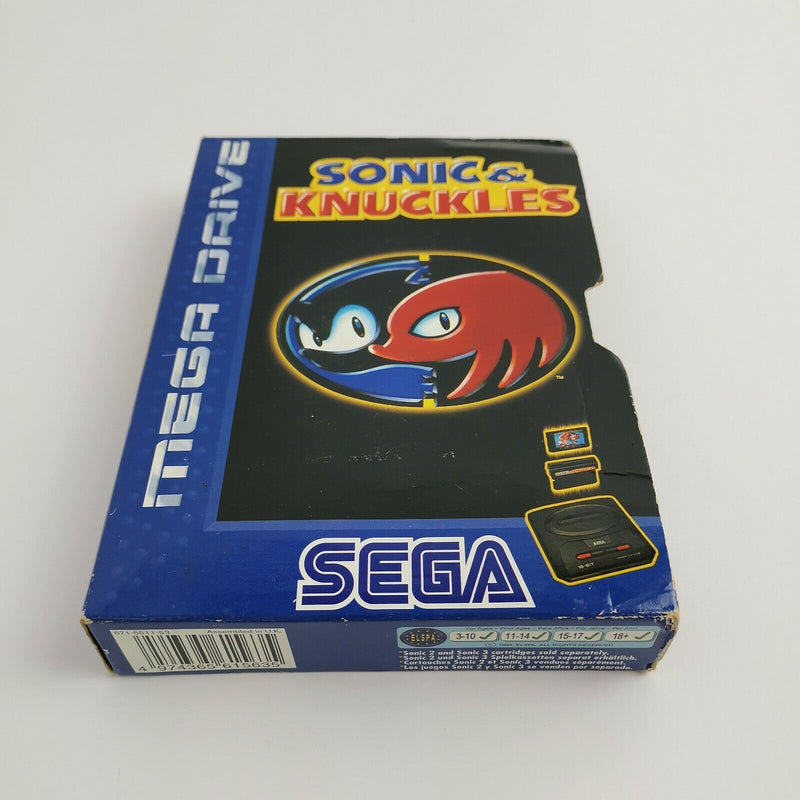 Sega Mega Drive Spiel " Sonic & Knuckles " MD MegaDrive | OVP | PAL [2]