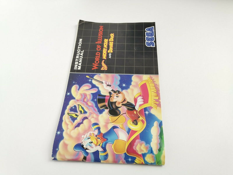 Sega Mega Drive Spiel " World of Illusion Starring Mickey Mouse and Donald Duck