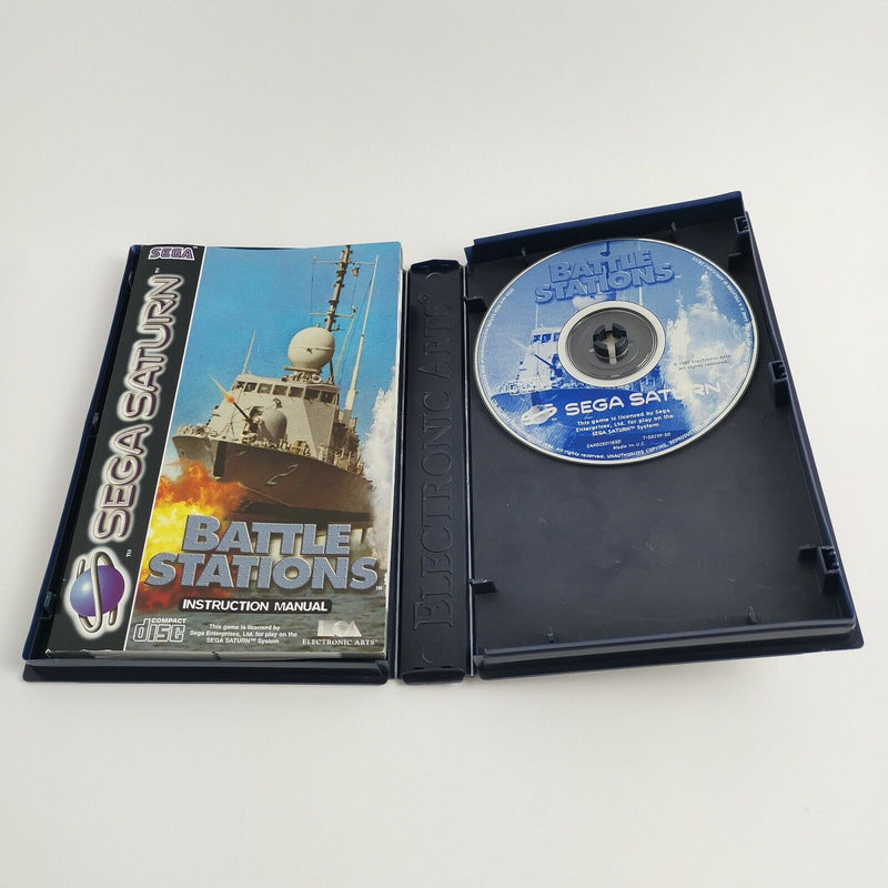 Sega Saturn game "Battle Stations" SegaSaturn | Original packaging | PAL