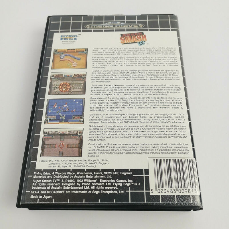 Sega Mega Drive Spiel " Super Smash TV " MegaDrive | OVP | PAL 16 Bit
