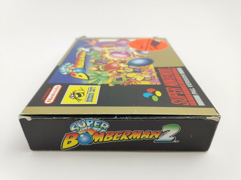 Super Nintendo Spiel " Super Bomberman 2 " Snes | Ovp | NOE Pal | Bomber Man
