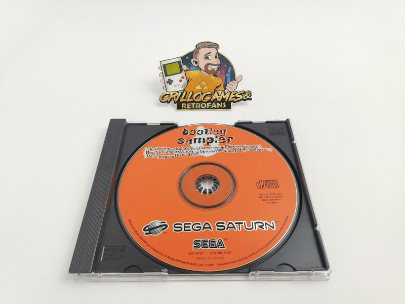 Sega Saturn Spiel " Bootleg Sampler " Ovp | NTSC-J | Segasaturn