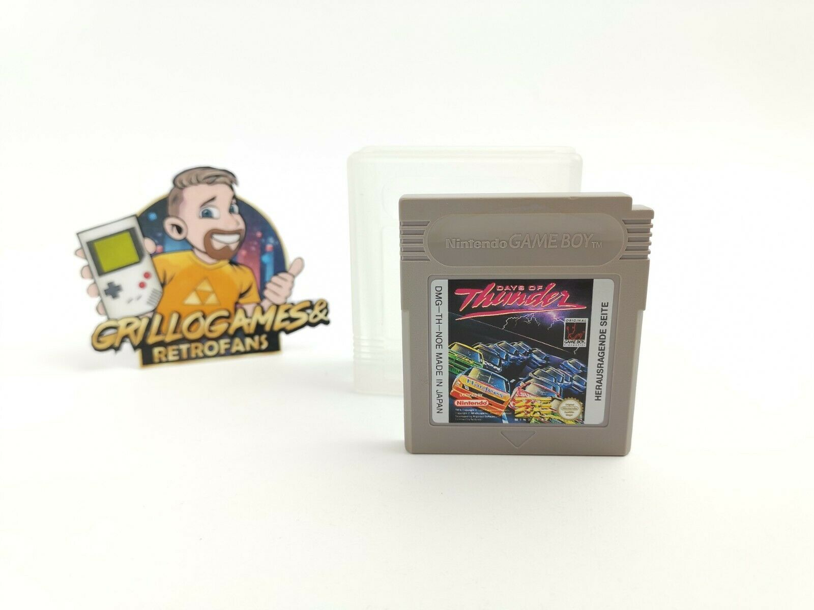 Nintendo Gameboy Classic Spiel   Days of Thunder   Pal  Modul  Noe