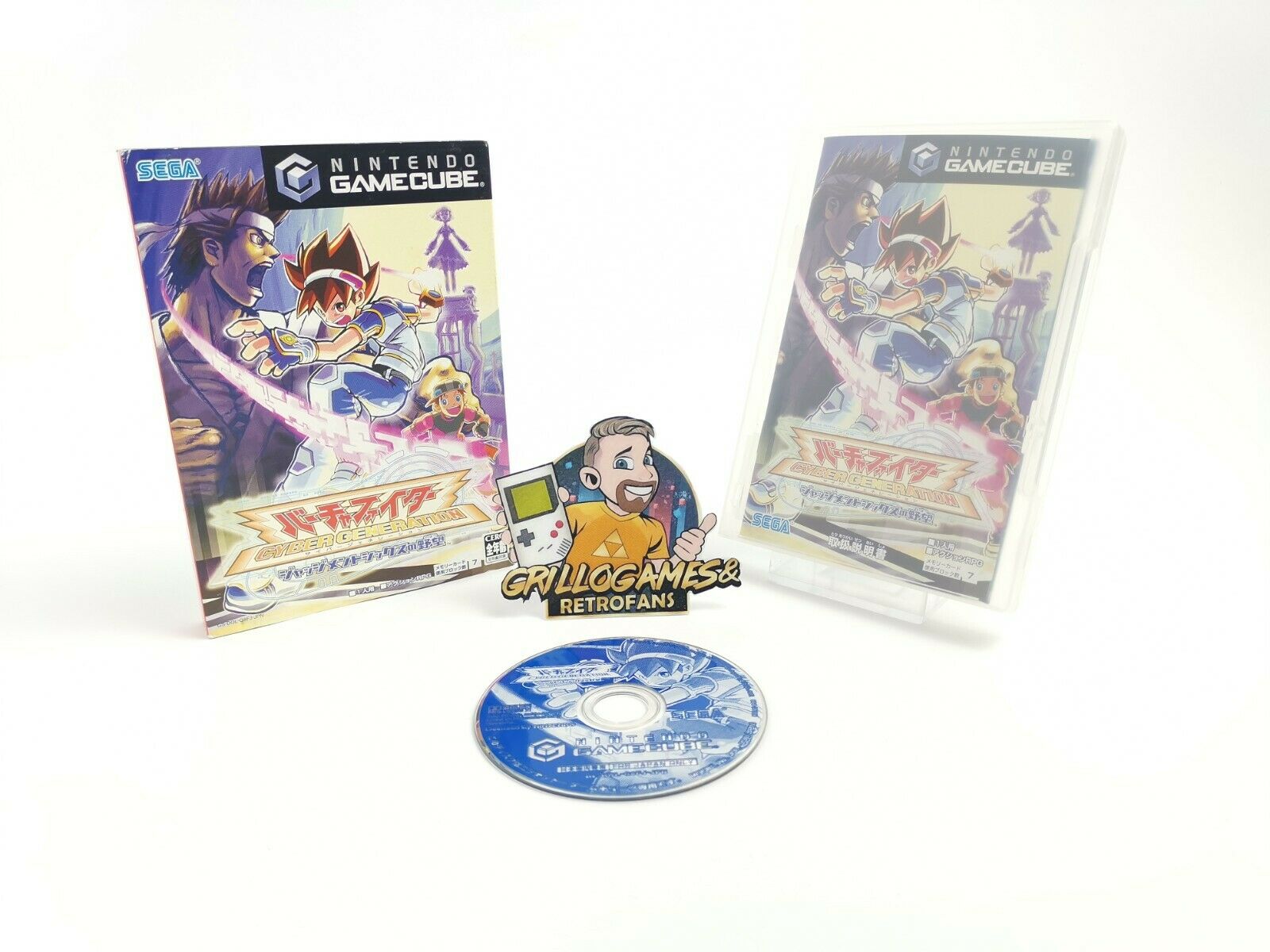 Nintendo Gamecube Spiel " Virtua Fighter Cyber Generation " OVP | NTSC-J Japan