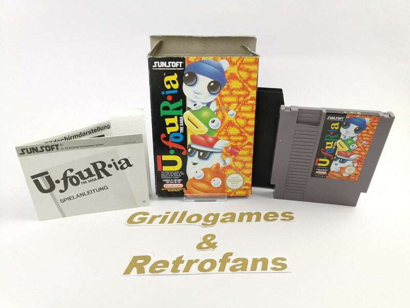 Nintendo Entertainment System Spiel " Ufouria The Saga " | NES | Ovp | Pal B