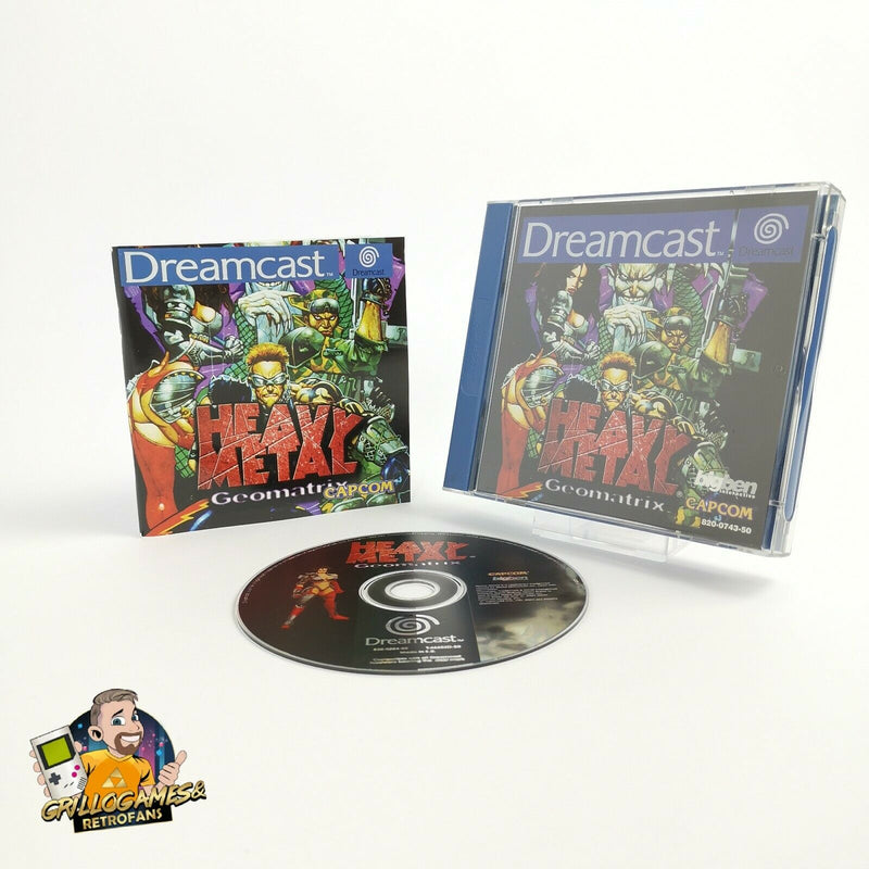 Sega Dreamcast Spiel " Heavy Metal " DC | OVP | PAL | CAPCOM Geomatrix