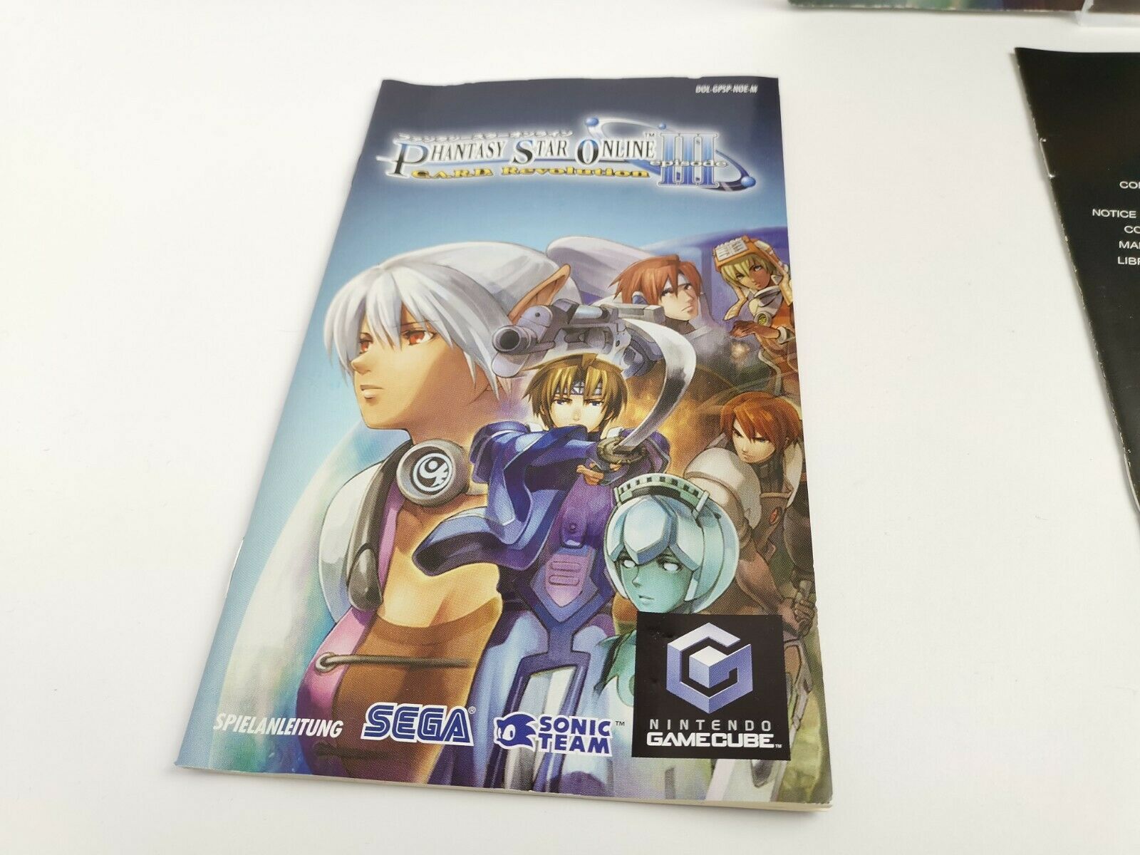 Nintendo Gamecube " Phantasy Star Online Episode III 3 + Strategy Guide " Ovp