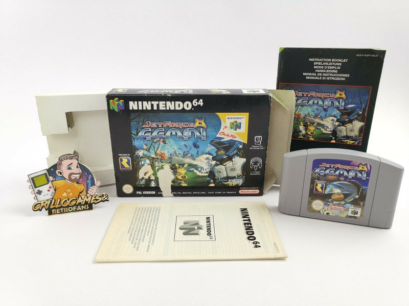 Nintendo 64 Spiel " JetForce Gemini " Ovp | Pal | N64 | NEU6