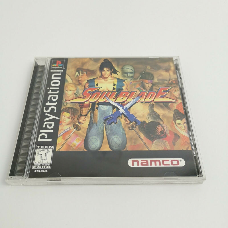 Sony Playstation 1 Spiel " SoulBlade " Ps1 PsX | NTSC-U/C USA Amerikanisch | OVP