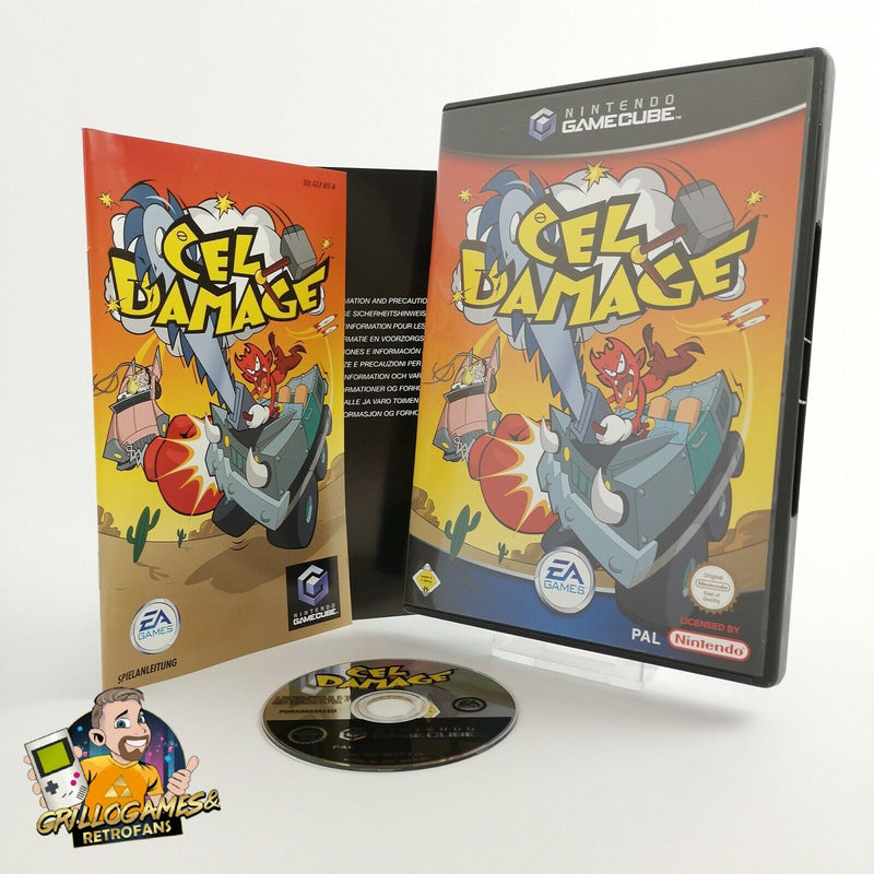 Nintendo Gamecube Spiel " Cel Damage " Game Cube | OVP | deutsche PAL EA Games