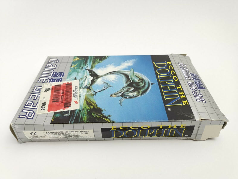 Sega Game Gear Spiel " Ecco The Dolphin " Pal | Ovp | GameGear