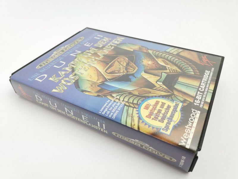 Sega Mega Drive Spiel " Dune II 2 Kampf um den Wüstenplaneten " Pal | Ovp | MD
