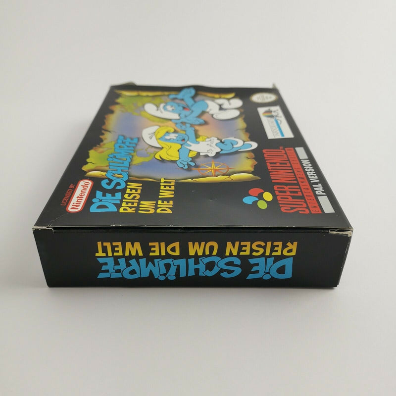 Super Nintendo game "The Smurfs Travel the World" SNES | OVP PAL NOE [2]