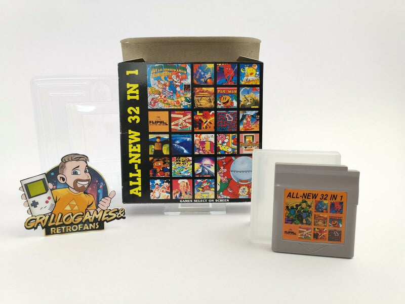 Super Game Cartridge "All-New 32 in 1" Multicart | Nintendo Gameboy | Ovp