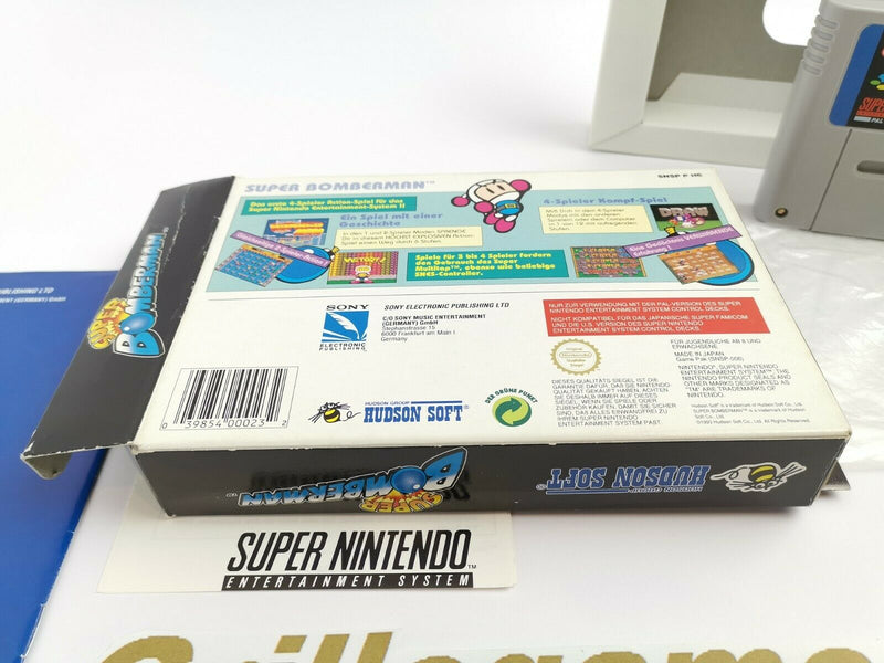 Super Nintendo Spiel " Super Bomberman " Snes | Ovp | Pal | CIB |
