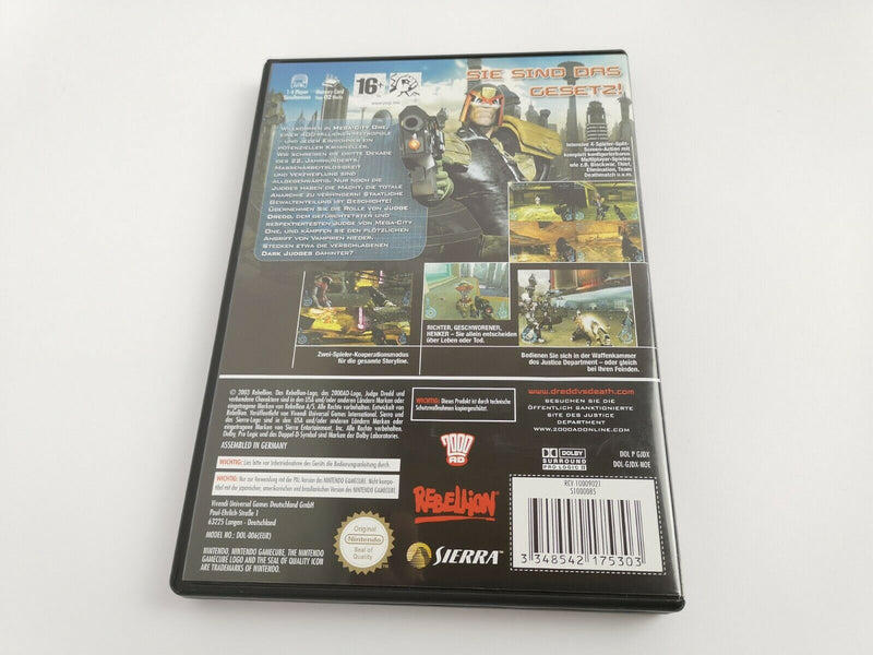 Nintendo Gamecube Spiel " Judge Dredd vs Death " Game Cube | OVP | dt. PAL