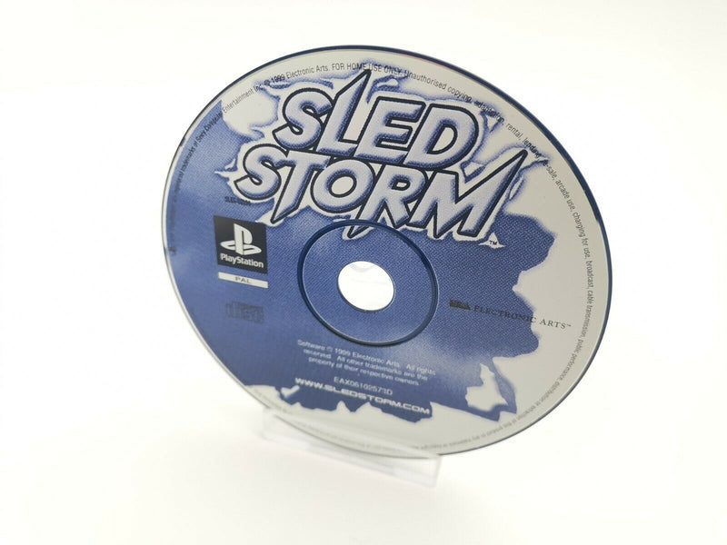 Sony Playstation 1 Game "Sled Storm" Pal | Original packaging | Ps1 | Psx