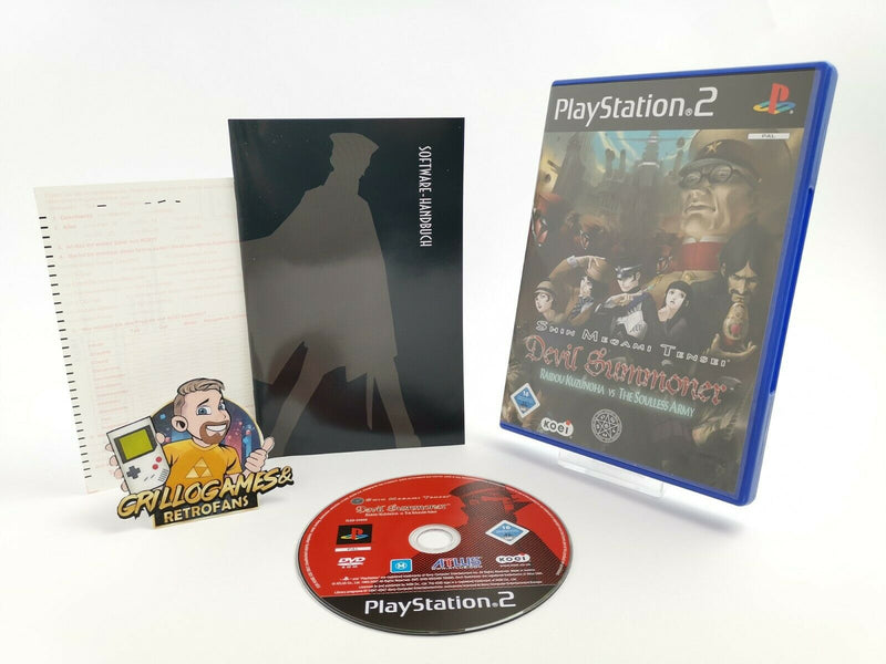 Sony Playstation 2 Spiel " Shin Megami Tensei Devil Summoner " Ps2 | Ovp | PAL