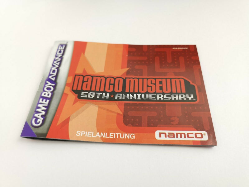 Nintendo Gameboy Advance Spiel " Namco Museum 50th Anniversary " GBA | Ovp | Pal