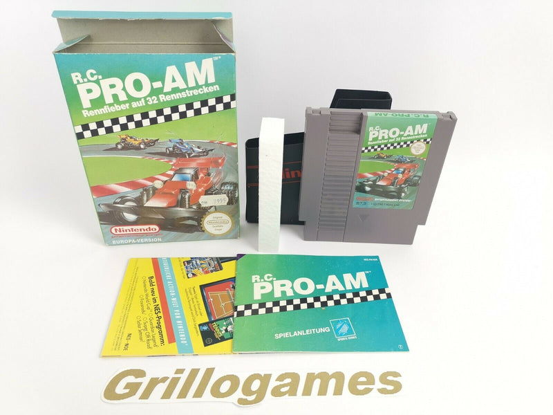 Nintendo Entertainment System game "RC Pro-AM" | Nes | Ovp
