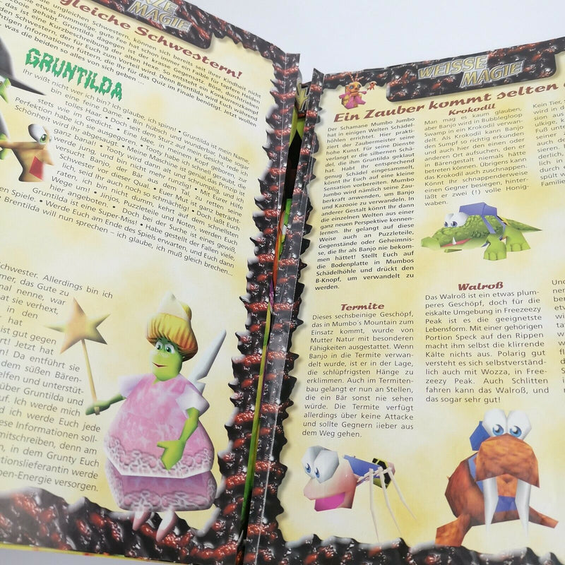 The Official Nintendo 64 Games Advisor Banjo Kazooie | N64 | Solution book guide