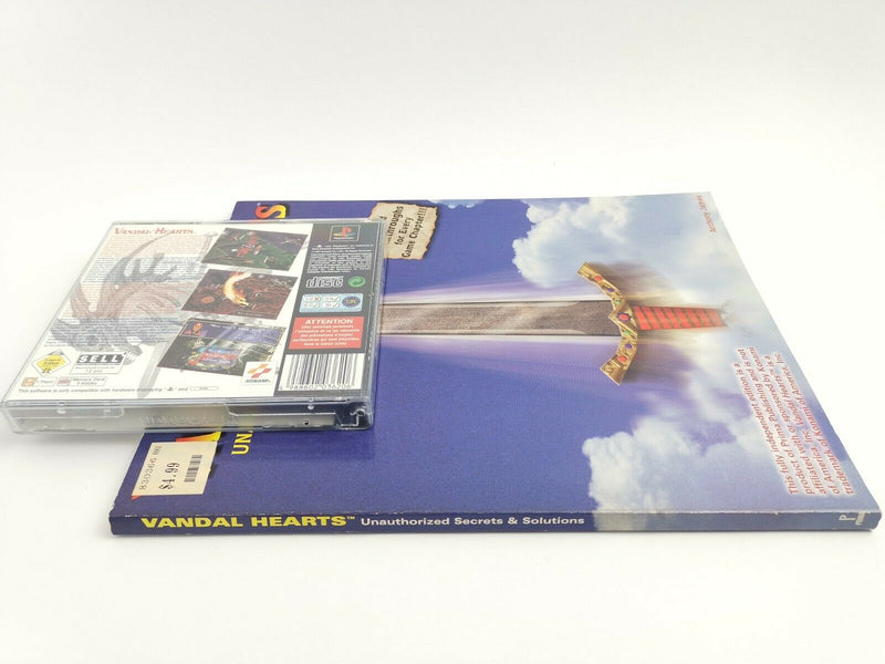 Sony Playstation 1 "Vandal Hearts &amp; Unauthorized Secrets" | Solution book | Ps1