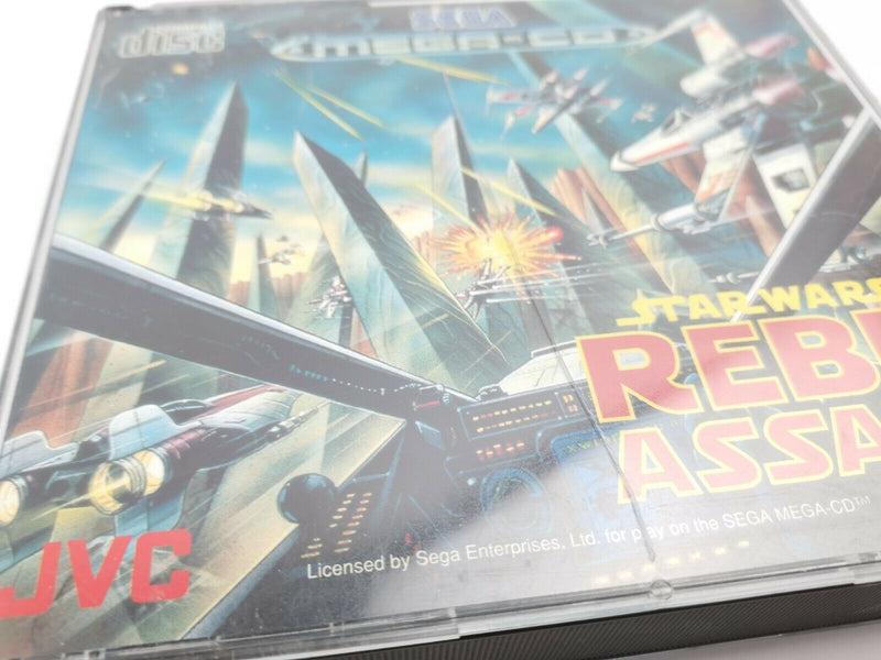 Sega Mega-CD Spiel " Star Wars Rebel Assault " MC | Ovp | Starwars