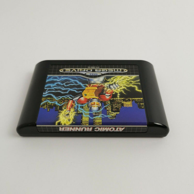 Sega Mega Drive game "Atomic Runner" MD MegaDrive | Original packaging | PAL 16-bit cartridge