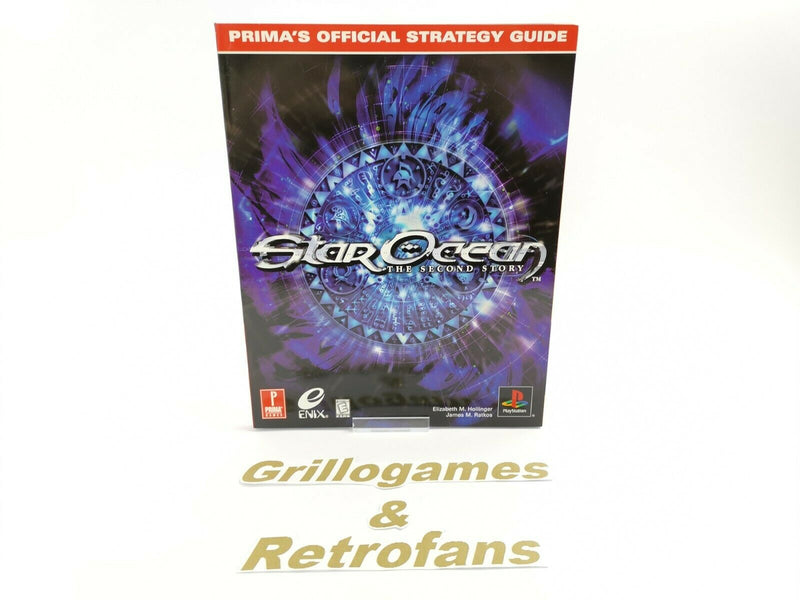 Playstation 1 Star Ocean The Second Story official Strategy Guide | Lösungsbuch
